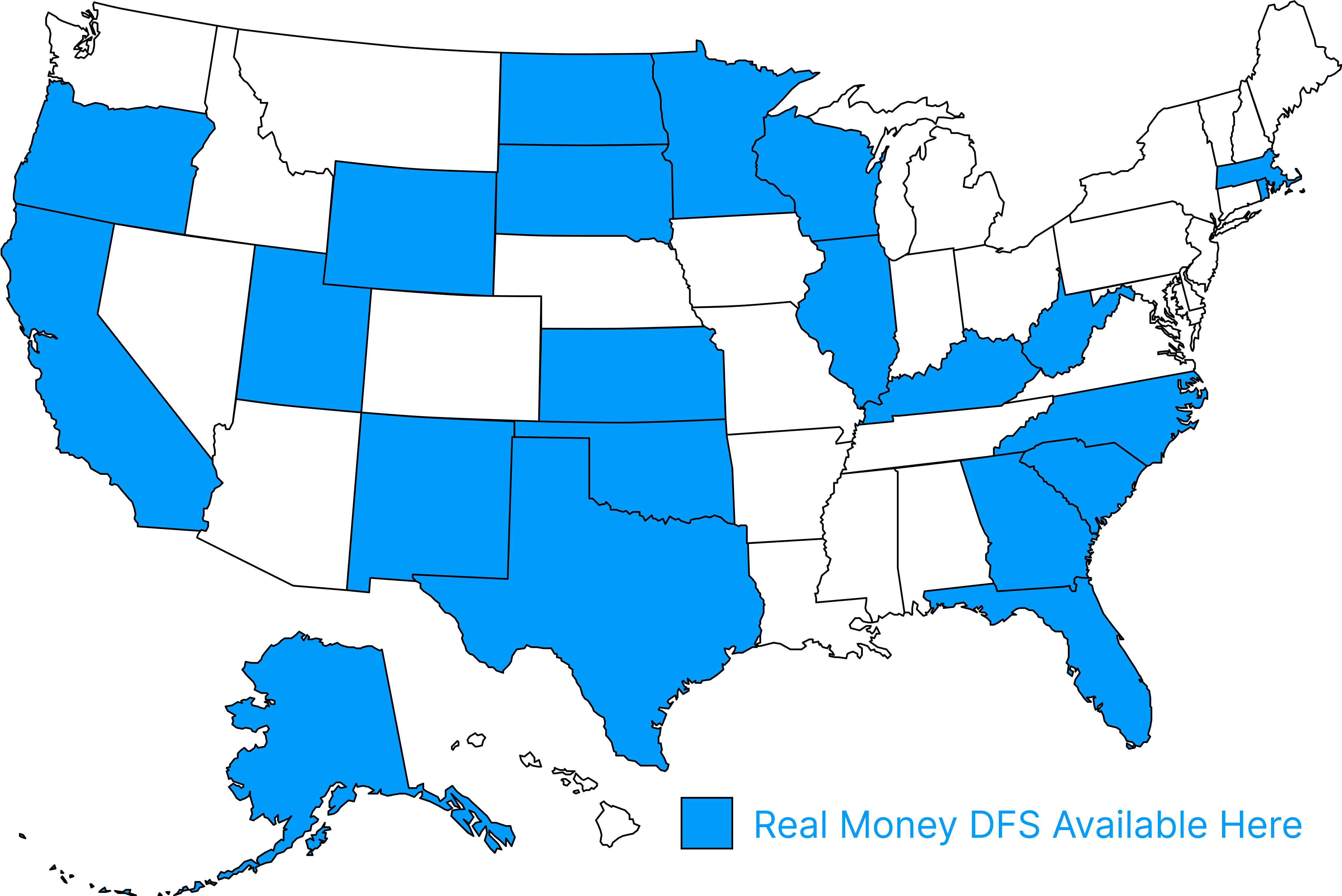 Cash App, United States Map