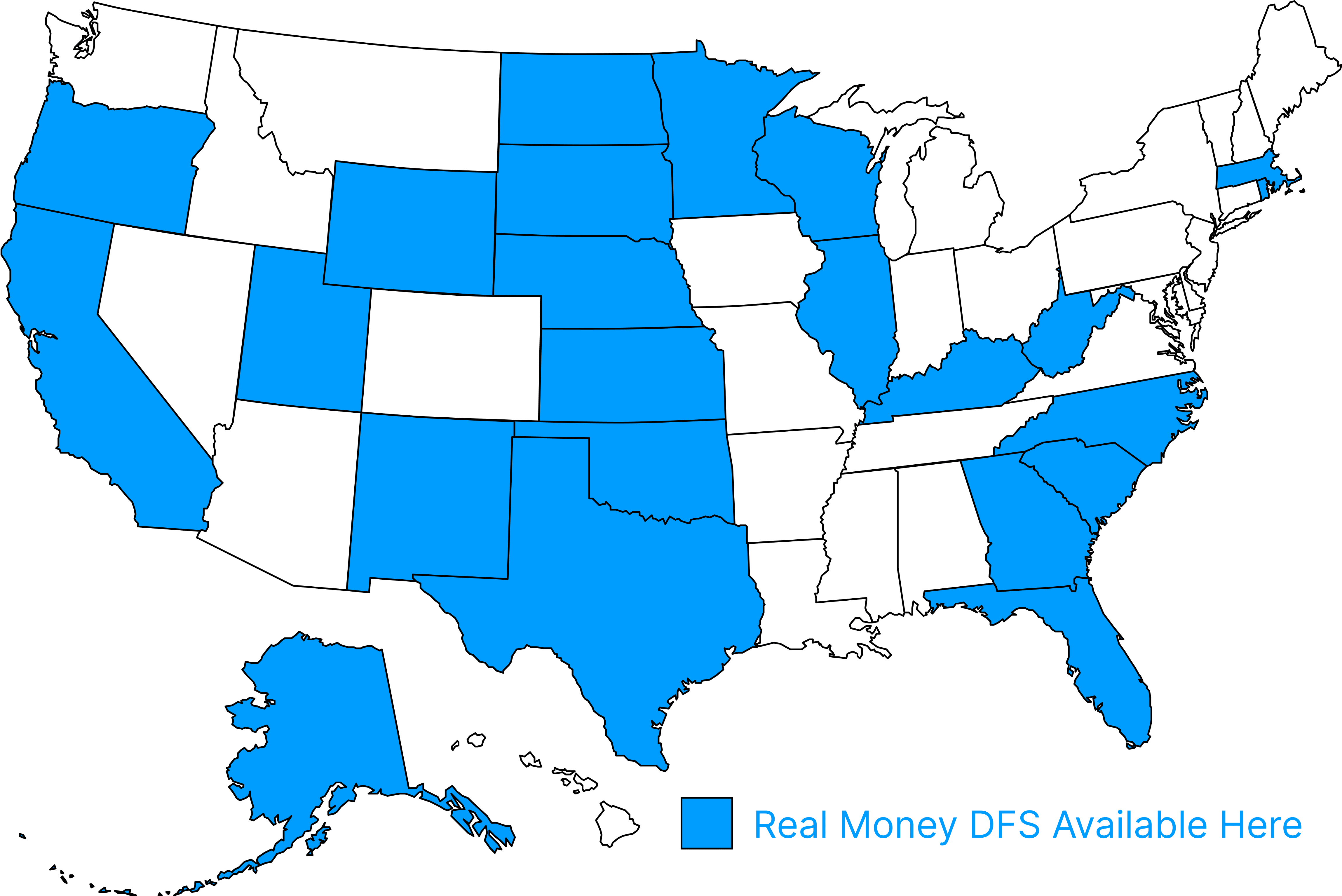 Cash App, United States Map